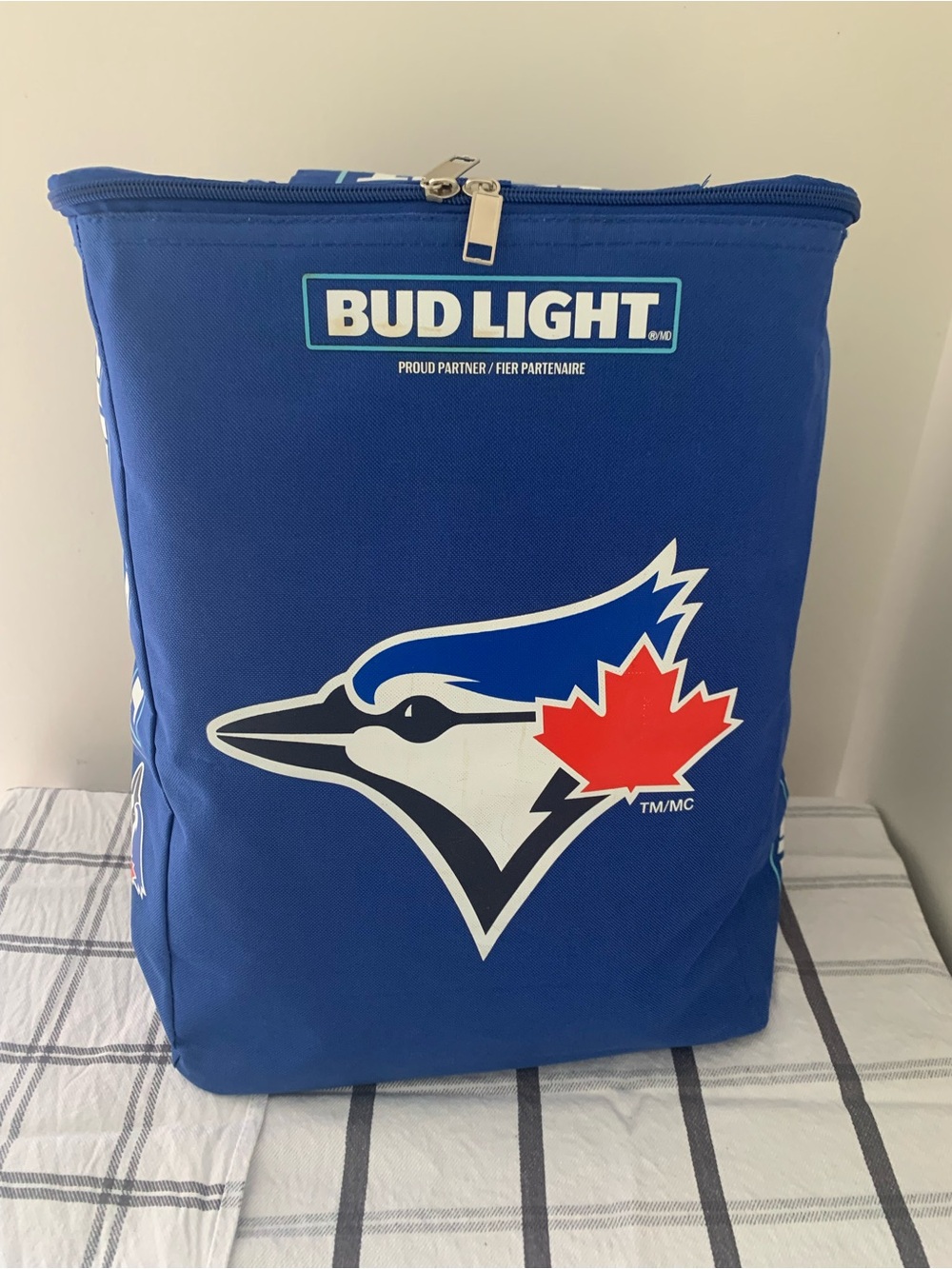 Bud Light x Toronto Blue Jays Blue Insulated Cooler Bag